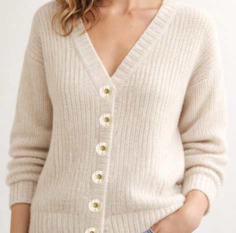 Knöpfe für Strickjacken und Cardigans