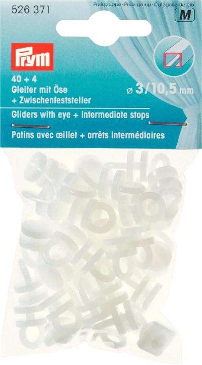 Gleiter mit Öse u. Zwischenfeststeller