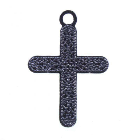 Kreuz Schmuck Anhänger Gold glänzend