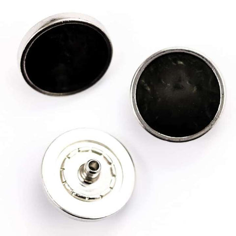 Druckknöpfe in Perlmuttoptik NK-120s-schwarz