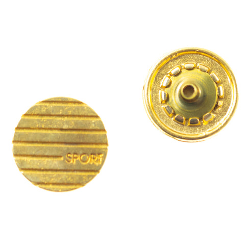 Druckknöpfe mit Aufschrift Sport nk-166g