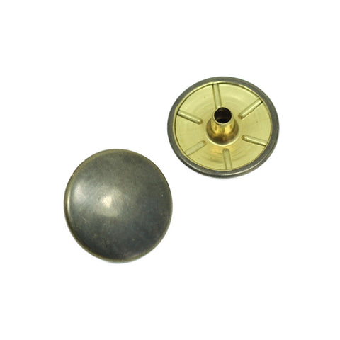 Druckknöpfe Alt messingfarben in 14 mm NK-301am