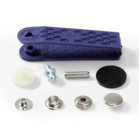 Druckknöpfe Mini Silber mit Sport Verschluss vom Prym 390501