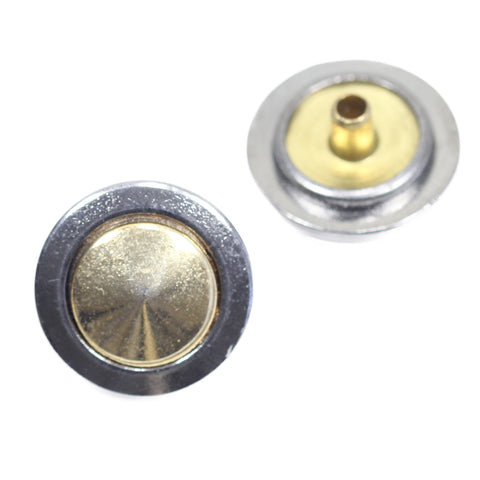 Druckknöpfe Gold stahl nk-48