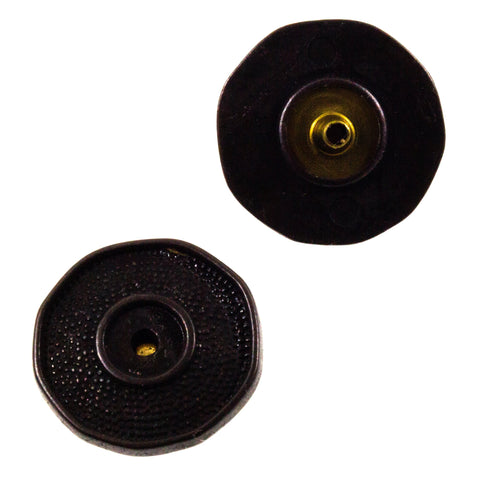 Druckknöpfe schwarz Donut Look 18 + 23 mm NK-68