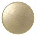 Metallknopf mit flach in Gold mit Öse-Befestigung in 11–28 mm