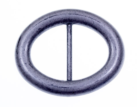 Gürtelschnalle Oval s-42-silber