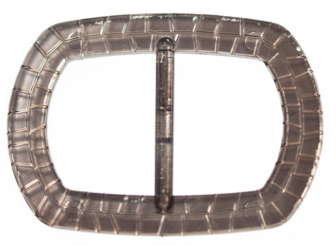 Gürtelschnalle Oval s-26-braun