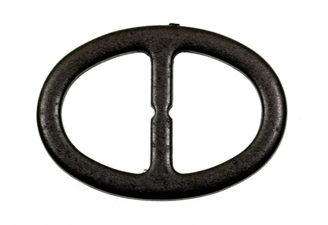 Gürtelschnalle flach s-38-anthrazit