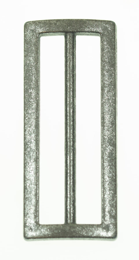 Gürtelschnalle s-46-lurex-silber