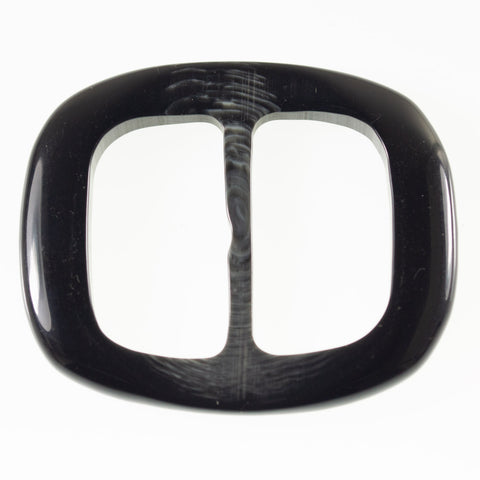 Hornimitat Schnalle s-hi-18-schwarz-grau