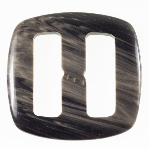 Hornimitat Schnalle s-hi-2-schwarz-grau