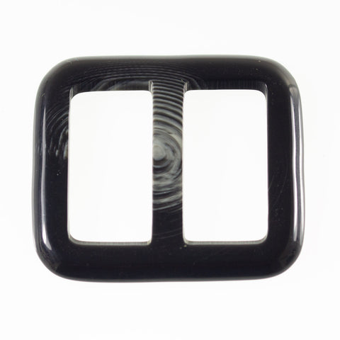 Hornimitat Schnalle s-hi-22-schwarz-grau