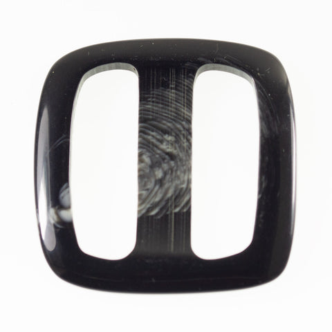 Hornimitat Schnalle s-hi-27-schwarz-grau