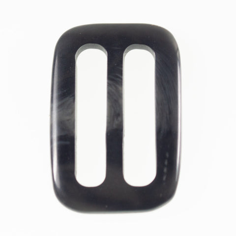 Hornimitat Schnalle s-hi-28-schwarz-grau