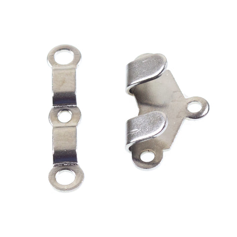 Hosen u. Rock Doppel Haken Silber hoe-4