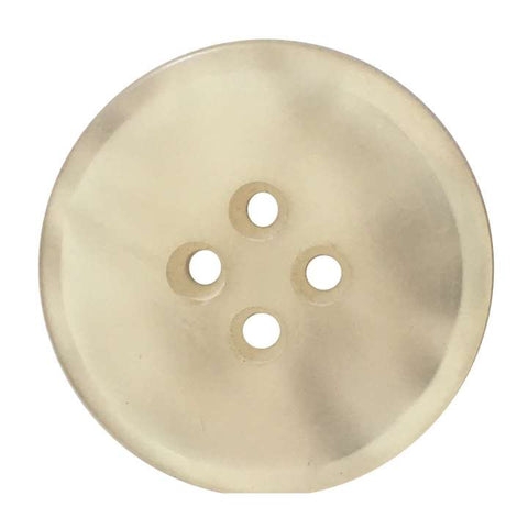 Knopf 4-Loch Creme KN-32a