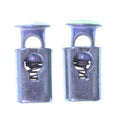 Kordelstopper used Silber Metall KOST-12s