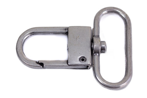 Taschen Karabiner Silber für 30 mm Taschen Gurt pk-10-Silber