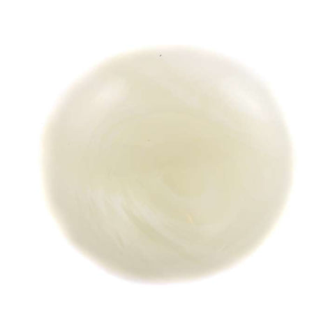 Weiß-Creme-Natur Hornimitatknopf KM-67 mit Öse als Blazer- und Sakkoknopf