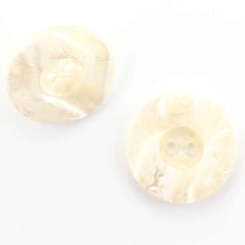Knopf durchsichtig creme KD-8