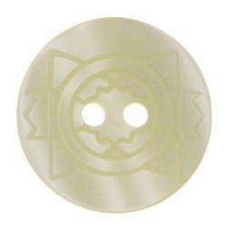 Knopf 2-Loch Creme KN-14