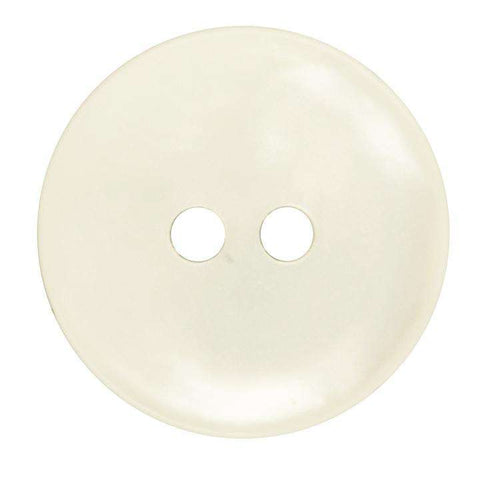Knopf 2-Loch Creme KN-28 A