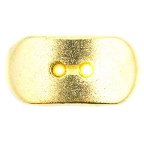 Metallknopf mit Trachtenoptik in Gold mit Knebel-Befestigung in 22 mm