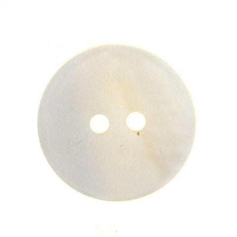 Echter Perlmuttknopf Natur in Creme/Natur