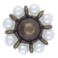 Trachten Knopf Blumen SK-17ag