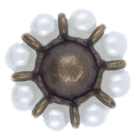 Trachten Knopf Blumen SK-17ag