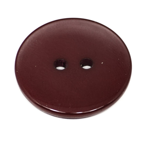 2-Loch Knöpfe Serie - 150 Flacher Knopf Wein Rot KRO-150