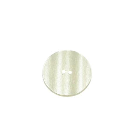 2 -Loch Knopf schlicht KN-16 creme