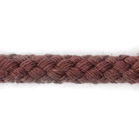 Kordeln Baumwolle rot braun col-10