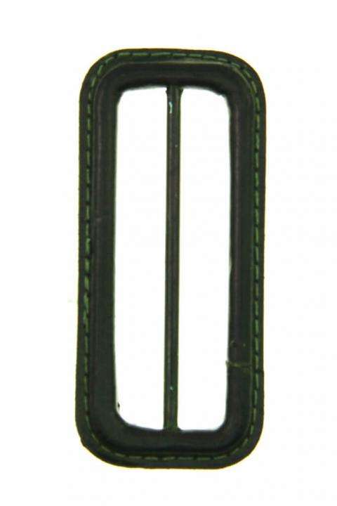 Leder Gürtelschnalle S-LE-1-gruen