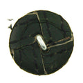 Knopf echt Leder LE-31 grün