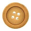 Knopf echt Leder LE-36 beige