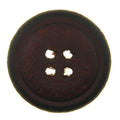 Knopf echt Leder LE-36 d braun