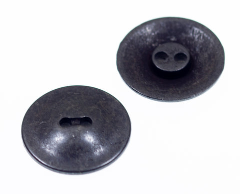 Metallknopf mit Wappenmotiv in Kupfer mit 2-Loch-Befestigung in 23 mm
