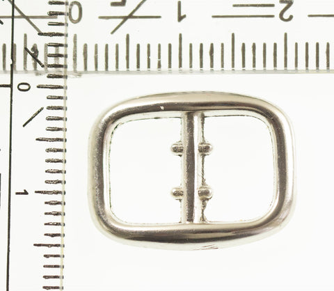 Mini Schnalle  ohne Dorn silber zs-70