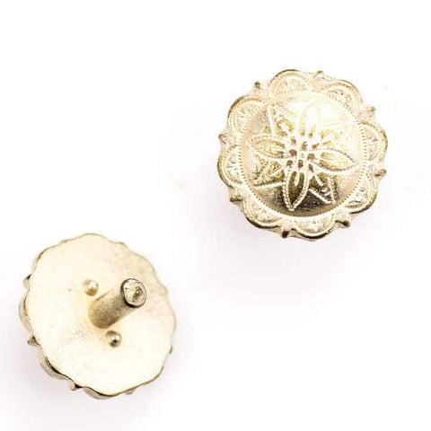 Niete Blume TN-3-silber-gold