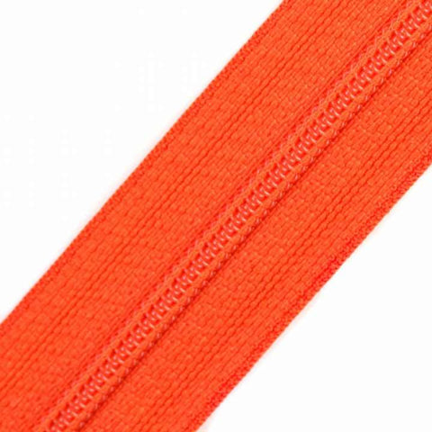 Reißverschluss orange