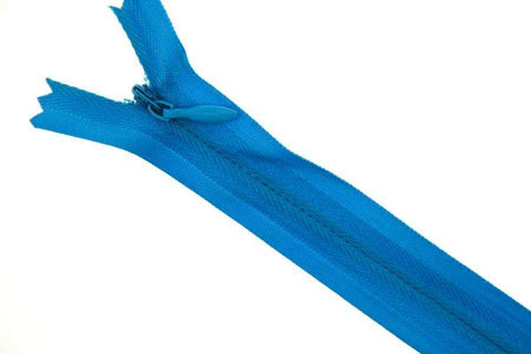 Reißverschluss Nahtfein hellblau