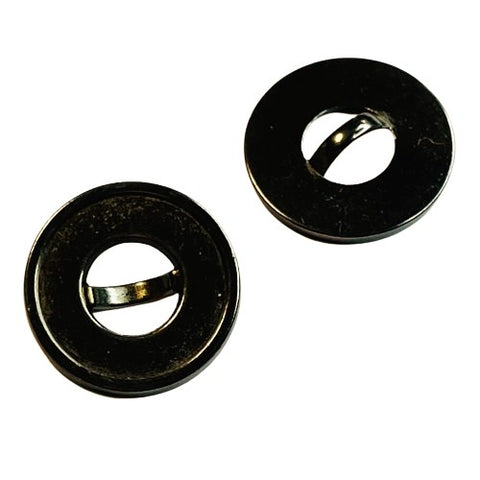 Schlitz Bändchen Knopf TK-141-stahl