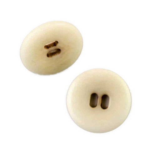 Schlitz Knopf Kunststoff creme KN-53