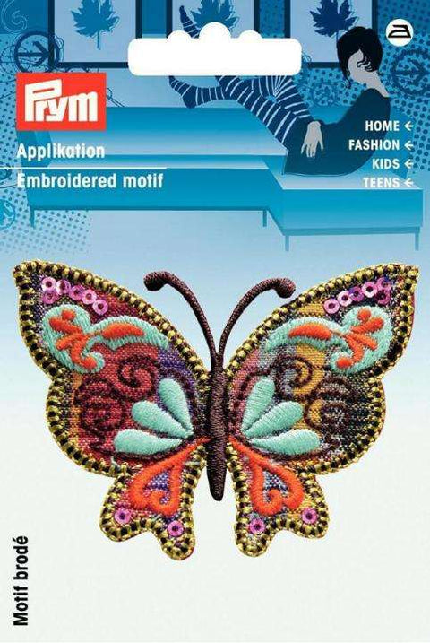 Applikation Schmetterling zum Aufbügeln AP-926384