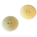 Steinnuss Knopf vanilla creme 2-Loch STN-5