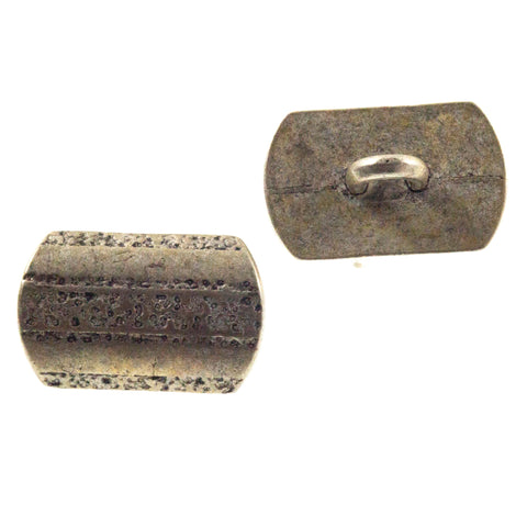 Trachten Knebel Knopf Streifen Muster tk-4-silber-gold