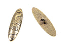 Trachten Knebel Knopf mit Ornament  tk-40g