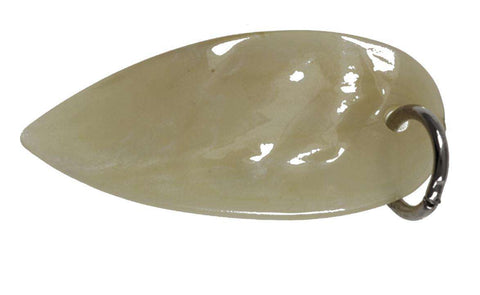 Schmuck Anhänger Perlmutt Blatt AN-50